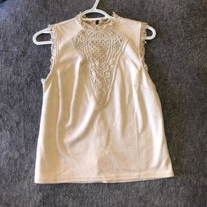 Miami Suede Lace Top